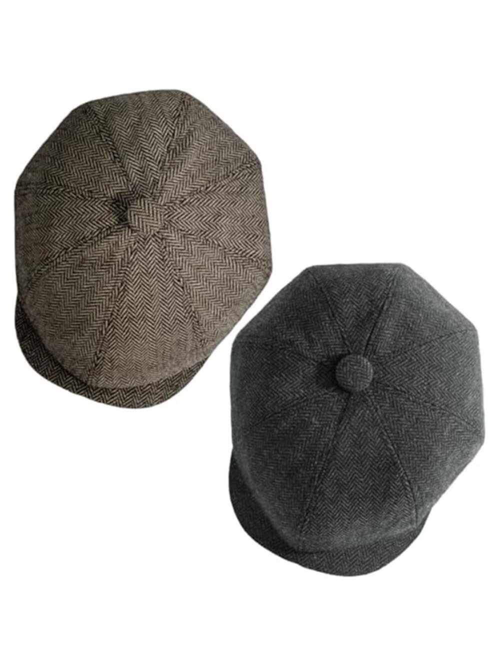 New Fashion Newsboy Cap for Men, Irish Newsies Hat Classic 8 Panel Wool